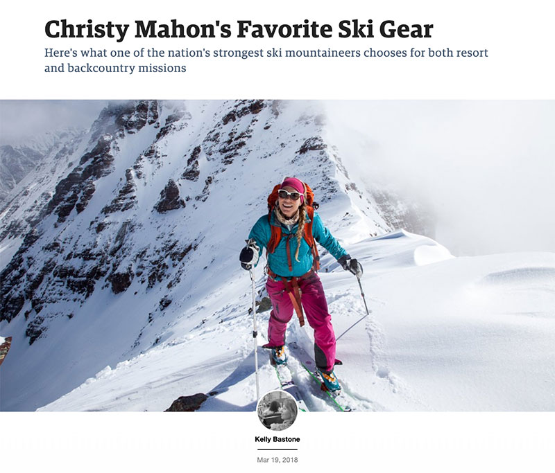 Christy Mahon's Favorite Ski Gear on Outside Online